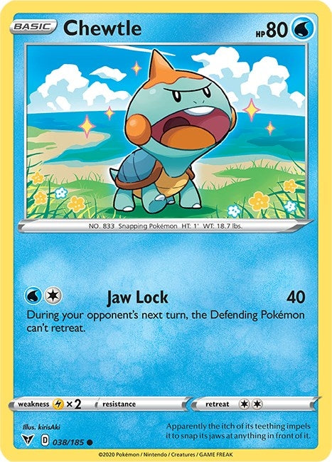 Image for Chewtle (SWSH04: Vivid Voltage) (038/185) - Pokemon