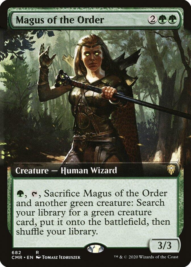 Image for Magus of the Order (Extended Art) (Commander Legends) (682) - Magic: The Gathering