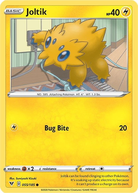 Image for Joltik (SWSH04: Vivid Voltage) (055/185) - Pokemon