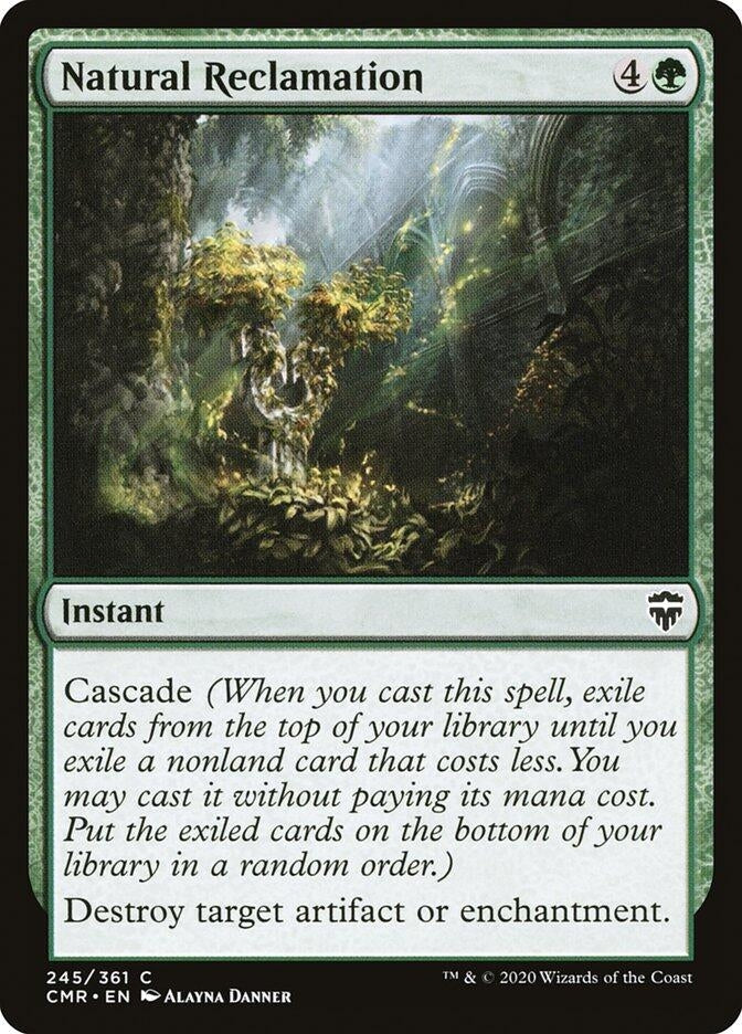 Image for Natural Reclamation (Commander Legends) (245) - Magic: The Gathering