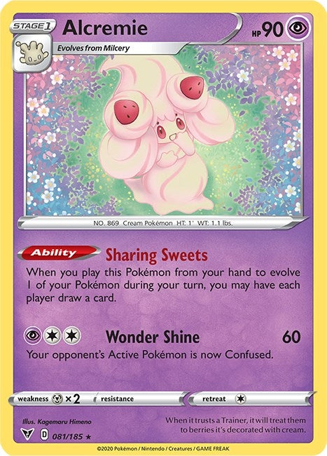 Image for Alcremie (SWSH04: Vivid Voltage) (081/185) - Pokemon