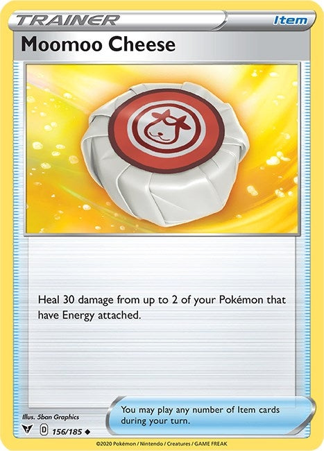 Image for Moomoo Cheese (SWSH04: Vivid Voltage) (156/185) - Pokemon