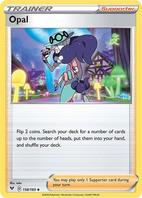 Image for Opal (SWSH04: Vivid Voltage) (158/185) - Pokemon