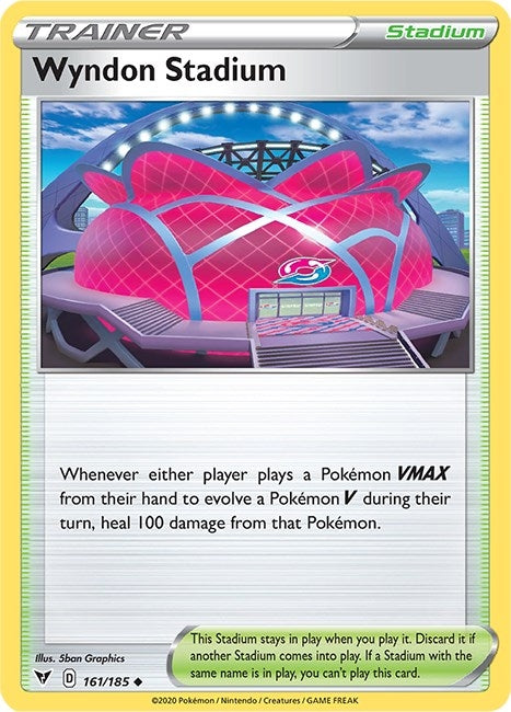 Image for Wyndon Stadium (SWSH04: Vivid Voltage) (161/185) - Pokemon