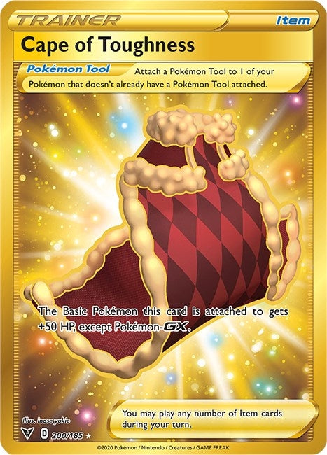Image for Cape of Toughness (Secret) (SWSH04: Vivid Voltage) (200/185) - Pokemon