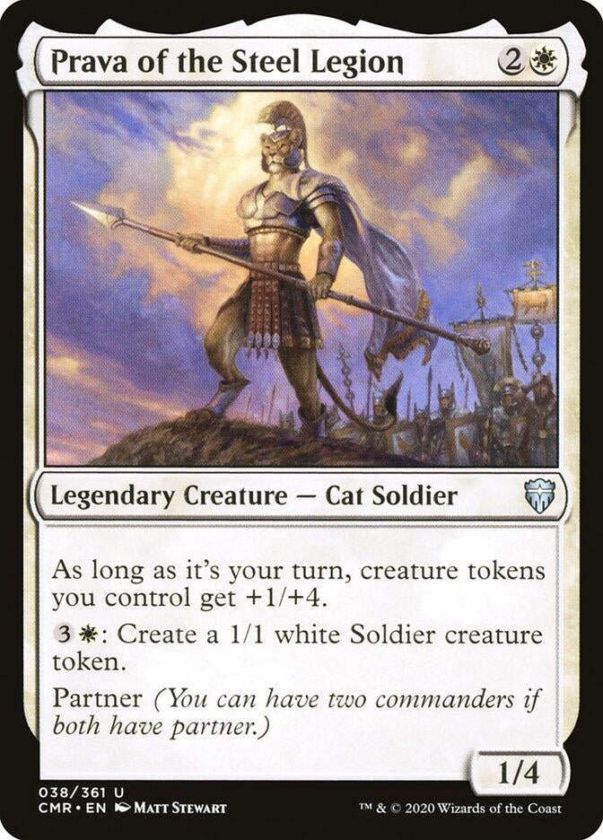 Image for Prava of the Steel Legion (Commander Legends) (38) - Magic: The Gathering