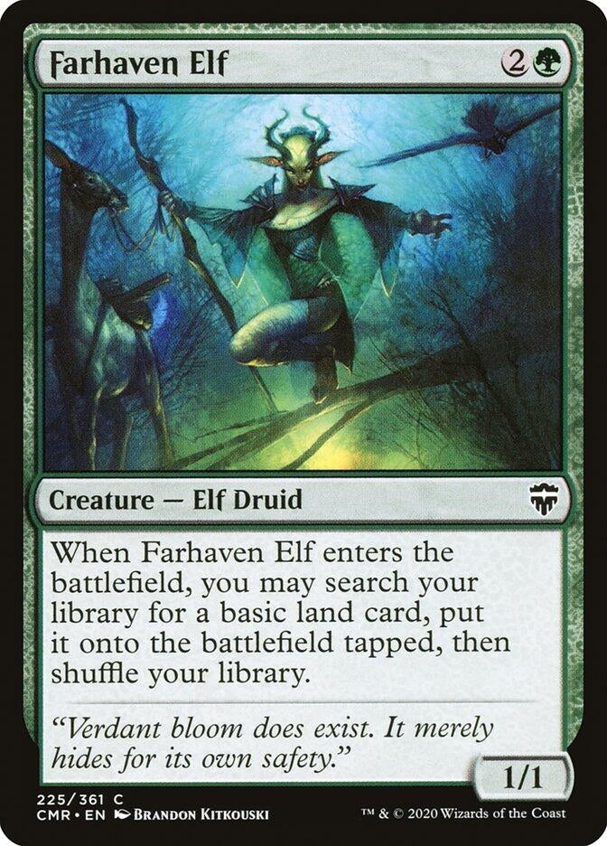 Image for Farhaven Elf (Commander Legends) (225) - Magic: The Gathering