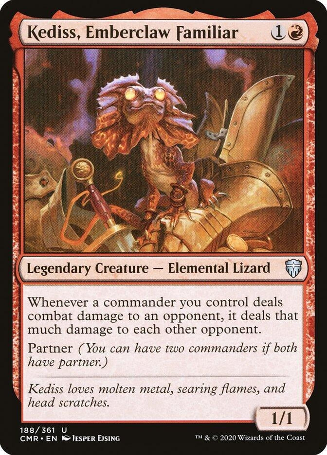 Image for Kediss, Emberclaw Familiar (Commander Legends) (188) - Magic: The Gathering