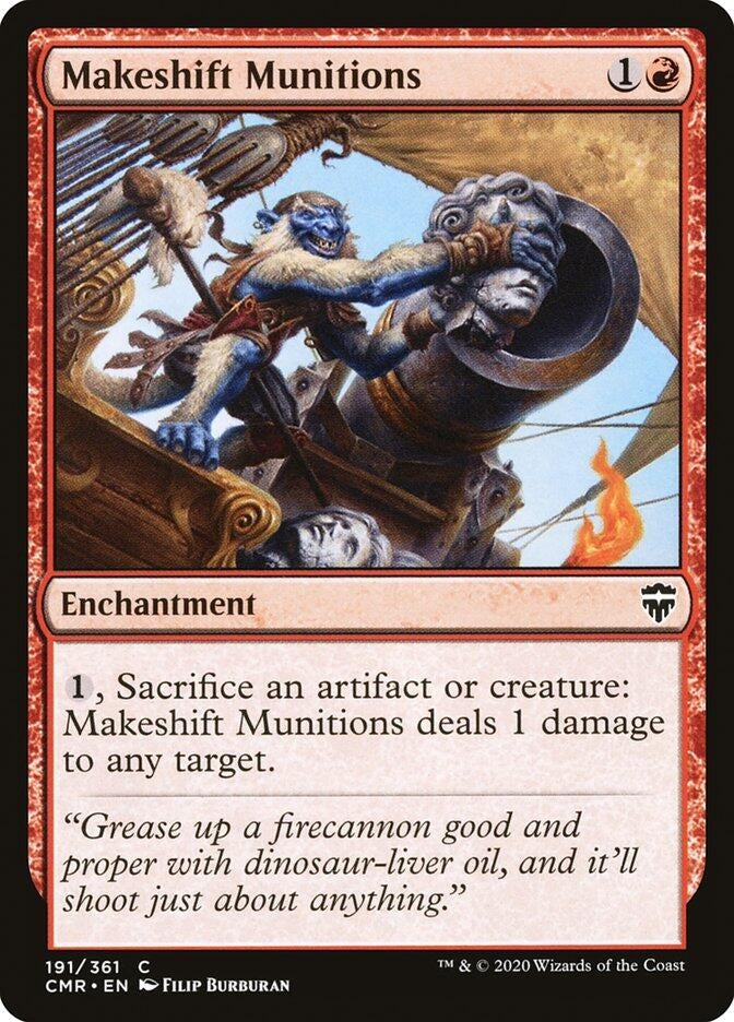 Image for Makeshift Munitions (Commander Legends) (191) - Magic: The Gathering