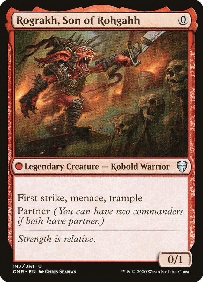 Image for Rograkh, Son of Rohgahh (Commander Legends) (197) - Magic: The Gathering