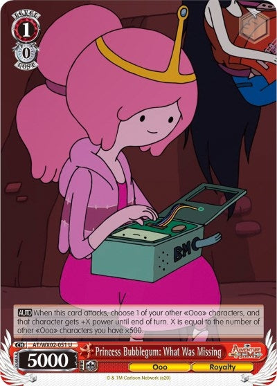 Image for Princess Bubblegum: What Was Missing (Adventure Time) (AT/WX02-051 U) - Weiss Schwarz