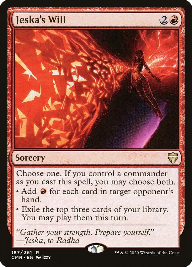Image for Jeska's Will (Commander Legends) (187) - Magic: The Gathering