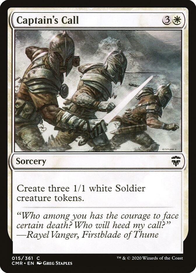Image for Captain's Call (Commander Legends) (15) - Magic: The Gathering