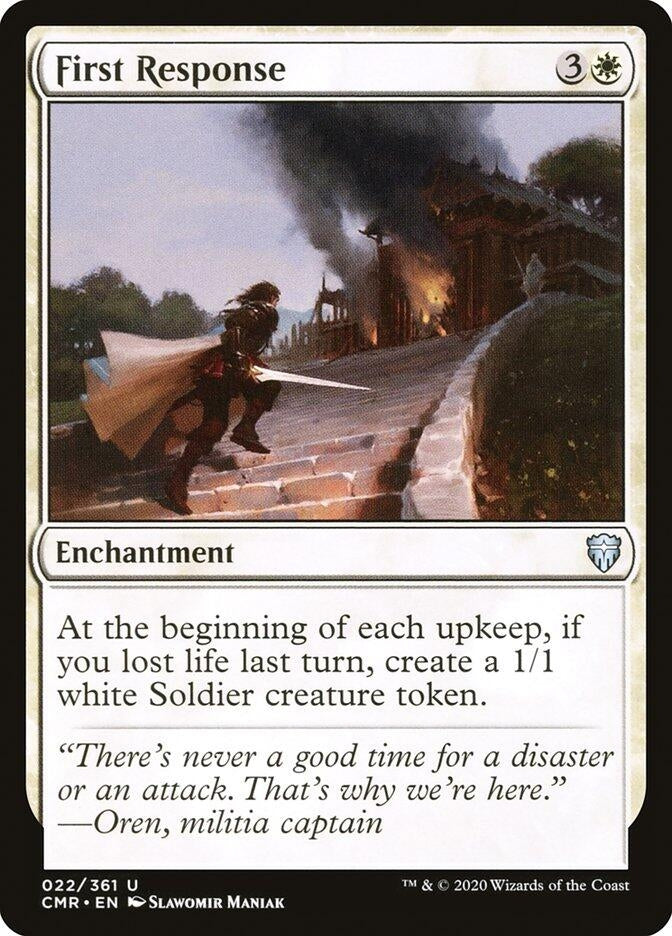 Image for First Response (Commander Legends) (22) - Magic: The Gathering