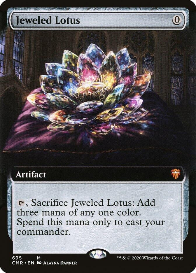 Image for Jeweled Lotus (Extended Art) (Commander Legends) (695) - Magic: The Gathering
