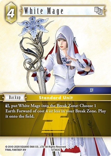 Image for White Mage (XIV) (Opus XII) (12-063C) - Final Fantasy TCG