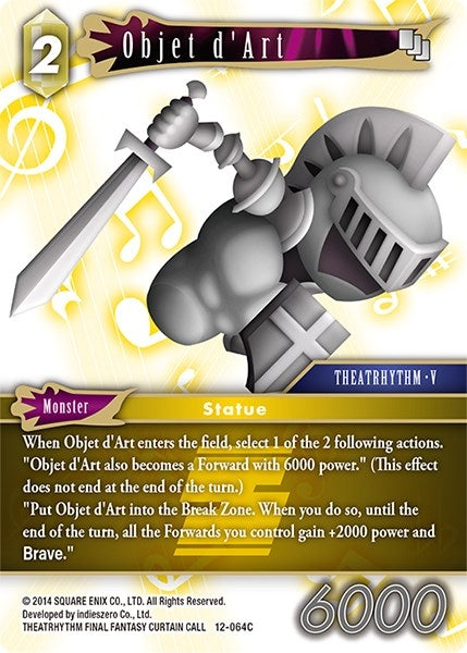 Image for Objet d'Art (Opus XII) (12-064C) - Final Fantasy TCG