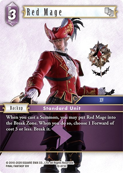 Image for Red Mage (Opus XII) (12-073C) - Final Fantasy TCG