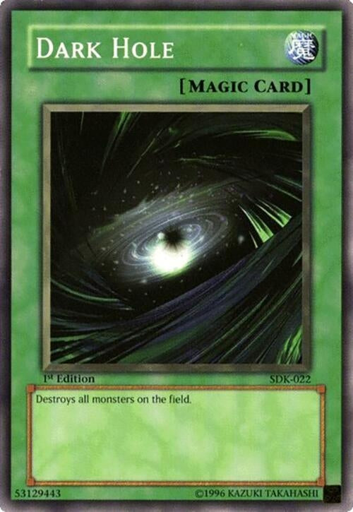Image for Dark Hole (Starter Deck: Kaiba) (SDK-022) - YuGiOh