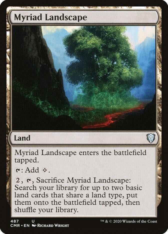 Image for Myriad Landscape (Commander Legends) (487) - Magic: The Gathering