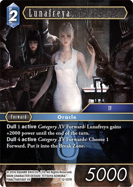 Image for Lunafreya (Opus XII) (12-107R) - Final Fantasy TCG