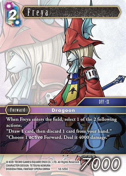 Image for Freya (Opus XII) (12-125C) - Final Fantasy TCG