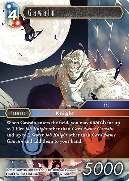 Image for Gawain (Opus XII) (12-126R) - Final Fantasy TCG