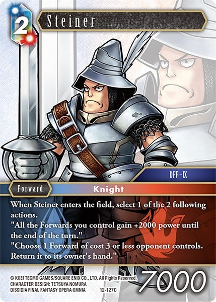 Image for Steiner (Opus XII) (12-127C) - Final Fantasy TCG
