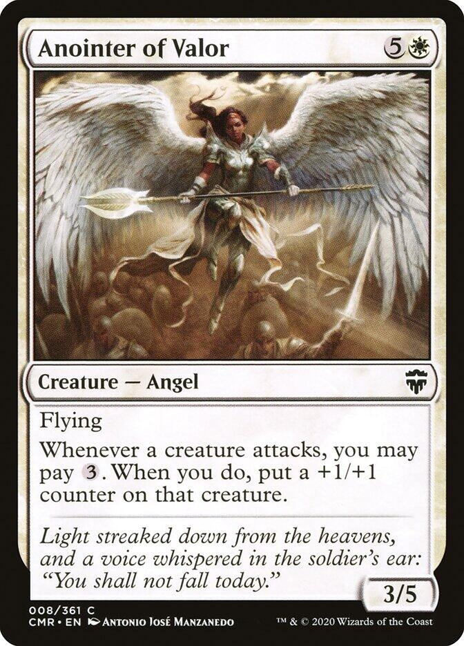 Image for Anointer of Valor (Commander Legends) (8) - Magic: The Gathering