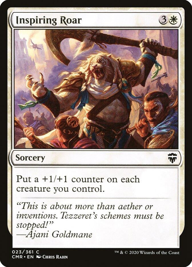 Image for Inspiring Roar (Commander Legends) (23) - Magic: The Gathering
