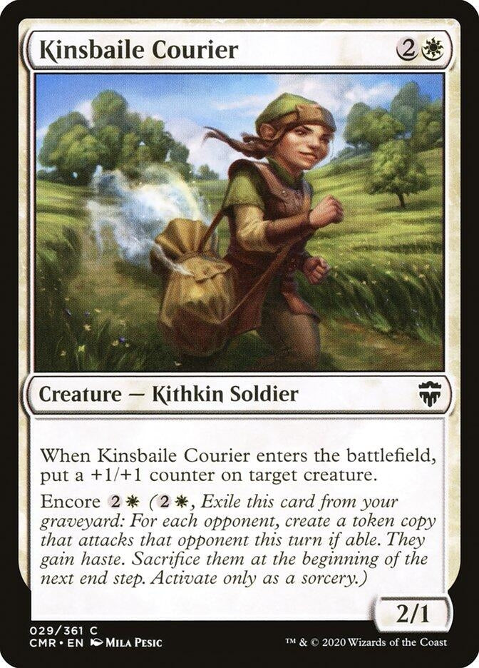 Image for Kinsbaile Courier (Commander Legends) (29) - Magic: The Gathering
