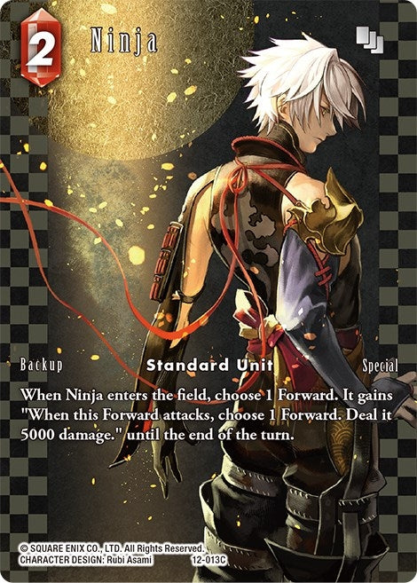 Image for Ninja (Full Art) (Opus XII) (12-013C) - Final Fantasy TCG