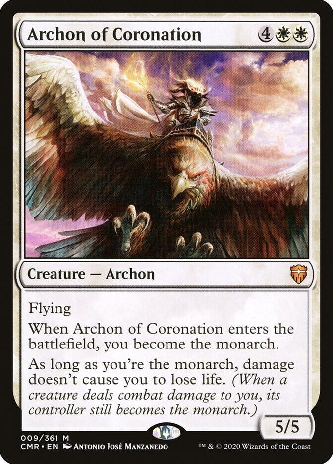 Image for Archon of Coronation (Commander Legends) (9) - Magic: The Gathering