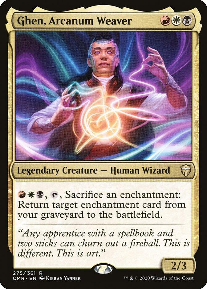 Image for Ghen, Arcanum Weaver (Commander Legends) (275) - Magic: The Gathering