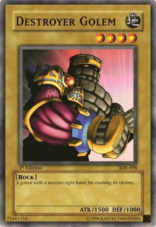 Image for Destroyer Golem (Starter Deck: Kaiba) (SDK-028) - YuGiOh