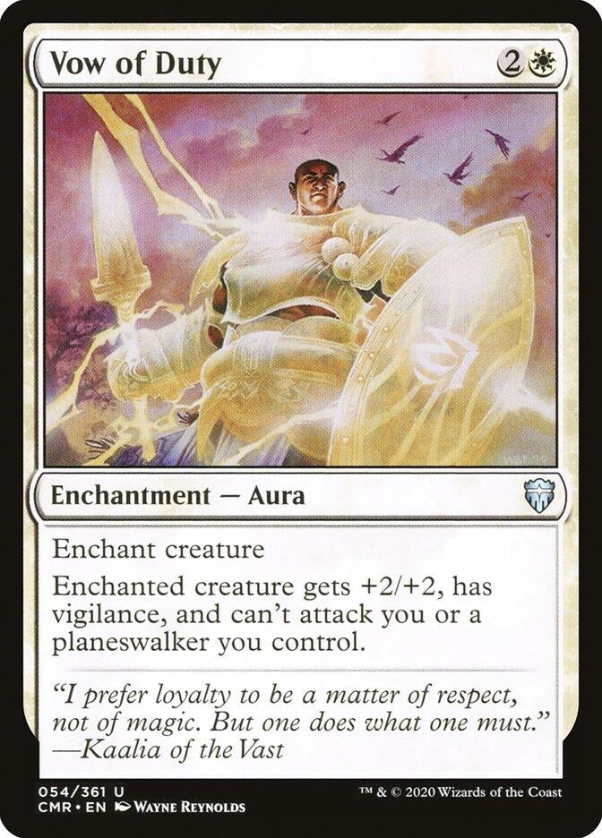 Image for Vow of Duty (Commander Legends) (54) - Magic: The Gathering