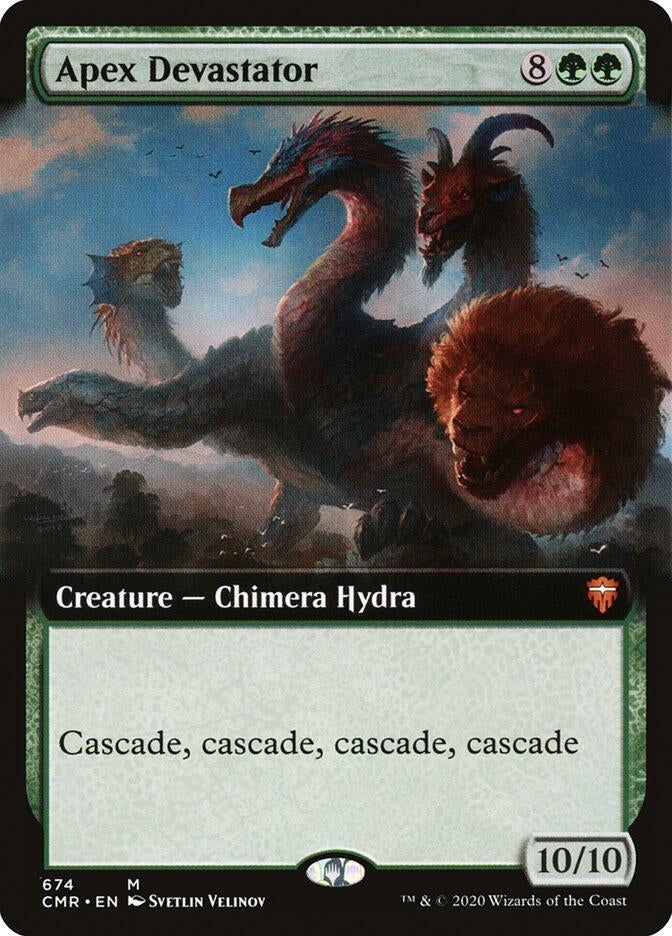 Image for Apex Devastator (Extended Art) (Commander Legends) (674) - Magic: The Gathering