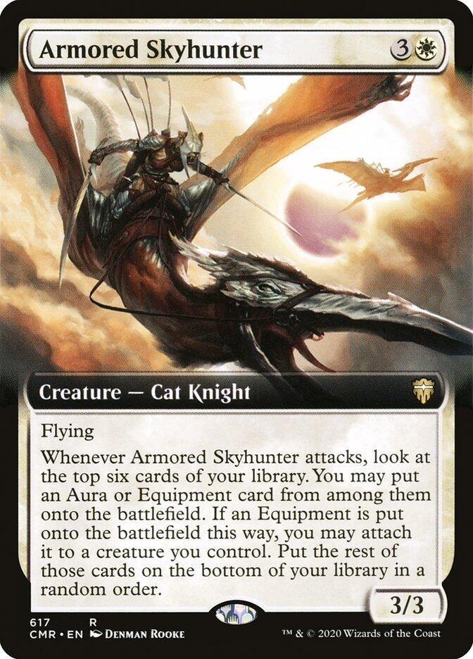 Image for Armored Skyhunter (Extended Art) (Commander Legends) (617) - Magic: The Gathering