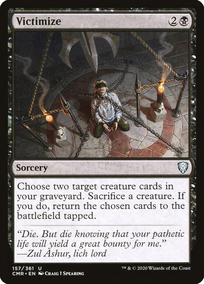 Image for Victimize (Commander Legends) (157) - Magic: The Gathering