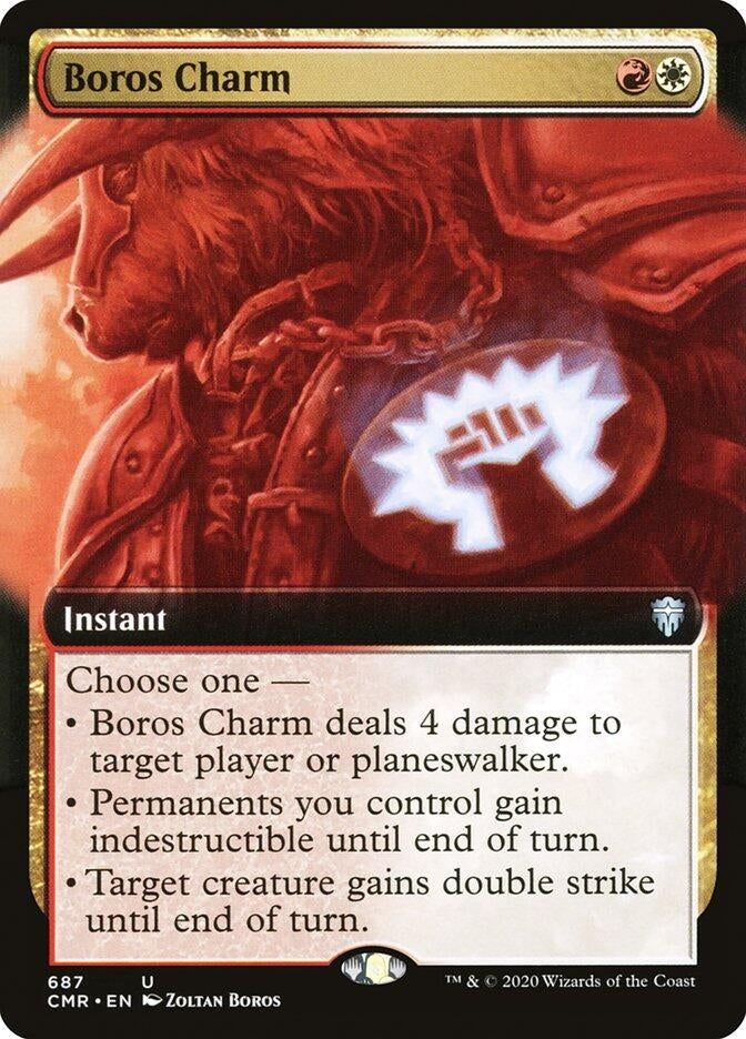 Image for Boros Charm (Extended Art) (Commander Legends) (687) - Magic: The Gathering