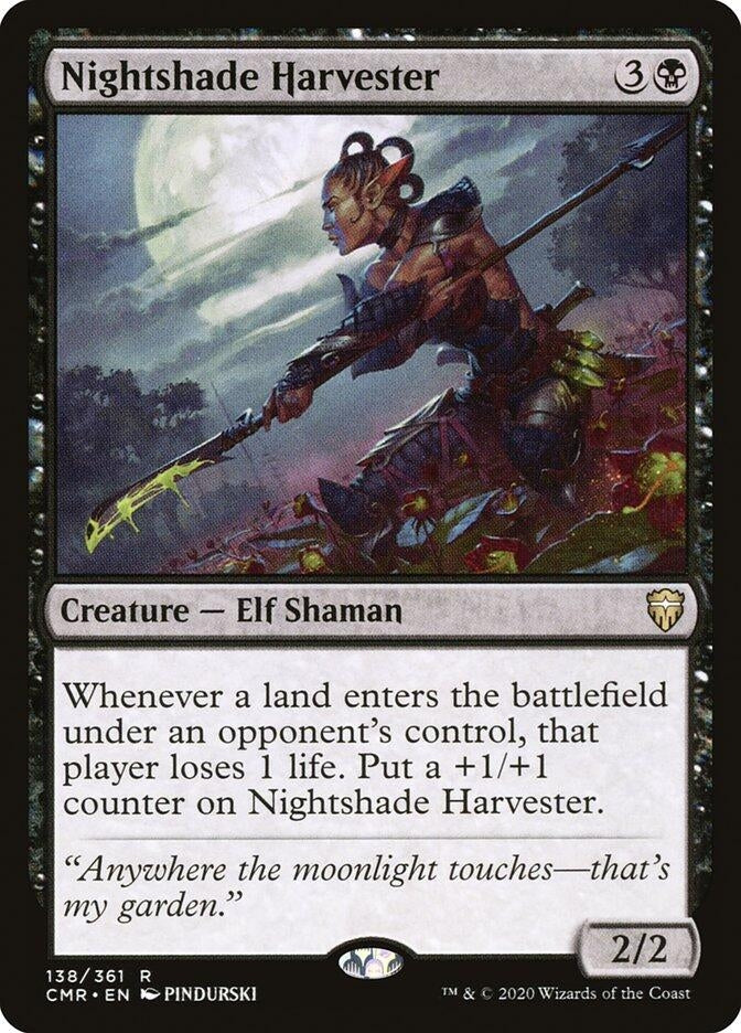 Image for Nightshade Harvester (Commander Legends) (138) - Magic: The Gathering