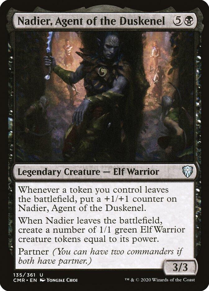Image for Nadier, Agent of the Duskenel (Commander Legends) (135) - Magic: The Gathering