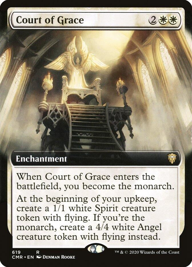 Image for Court of Grace (Extended Art) (Commander Legends) (619) - Magic: The Gathering