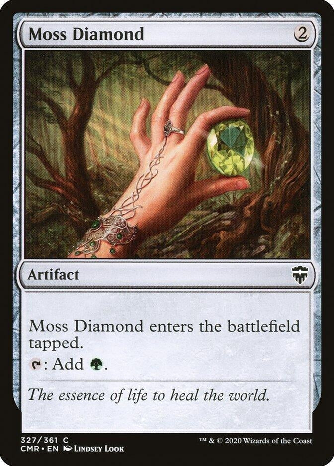 Image for Moss Diamond (Commander Legends) (327) - Magic: The Gathering
