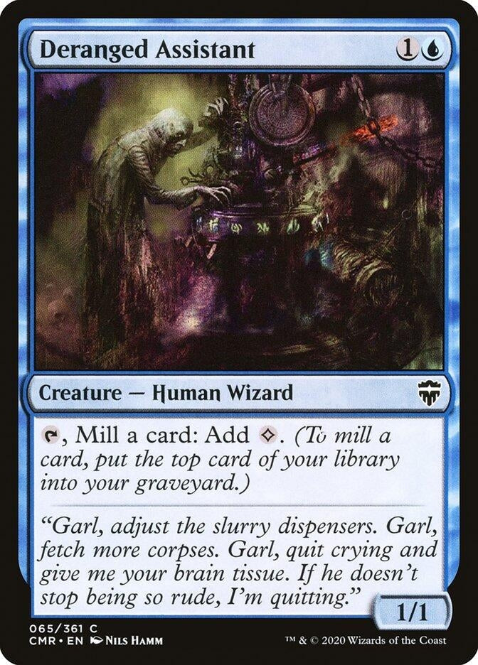 Image for Deranged Assistant (Commander Legends) (65) - Magic: The Gathering