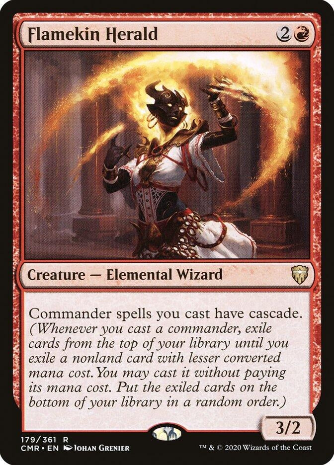 Image for Flamekin Herald (Commander Legends) (179) - Magic: The Gathering
