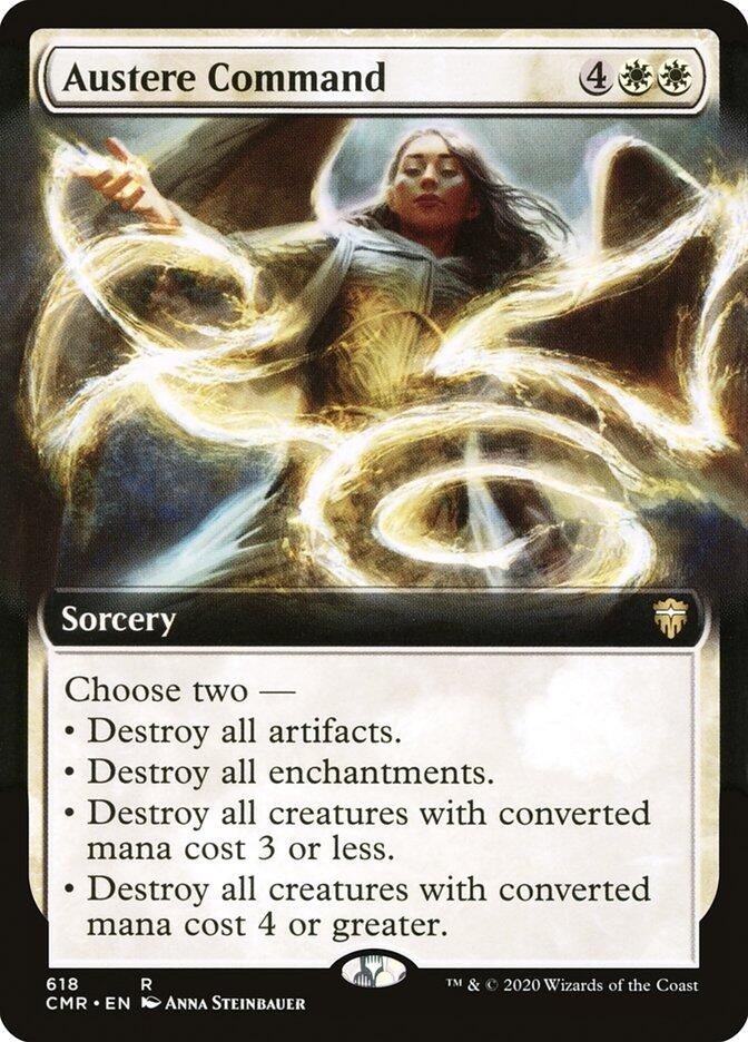 Image for Austere Command (Extended Art) (Commander Legends) (618) - Magic: The Gathering