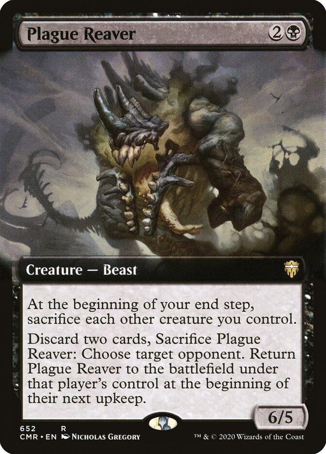 Image for Plague Reaver (Extended Art) (Commander Legends) (652) - Magic: The Gathering