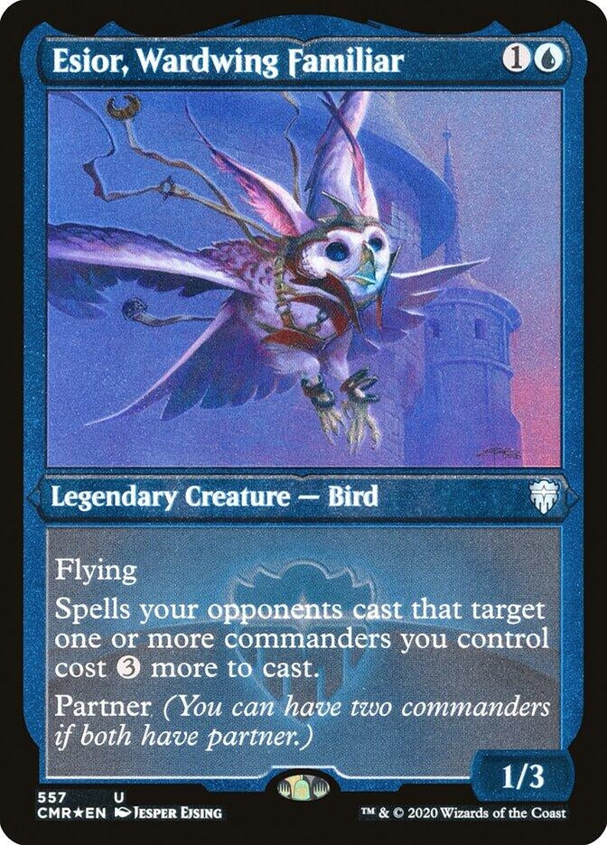 Image for Esior, Wardwing Familiar (Foil Etched) (Commander Legends) (557) - Magic: The Gathering