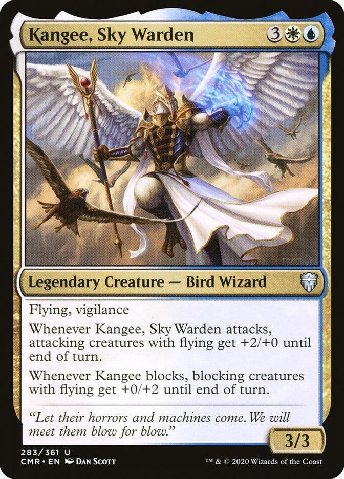 Image for Kangee, Sky Warden (Commander Legends) (283) - Magic: The Gathering